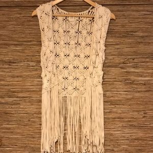 BILLABONG- Designer Closet Fringe Vest